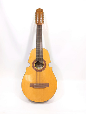 Don Josè 10 String RH Acoustic Cuatro – Natural Wood w/ Hard Case Musical Instruments & Gear
