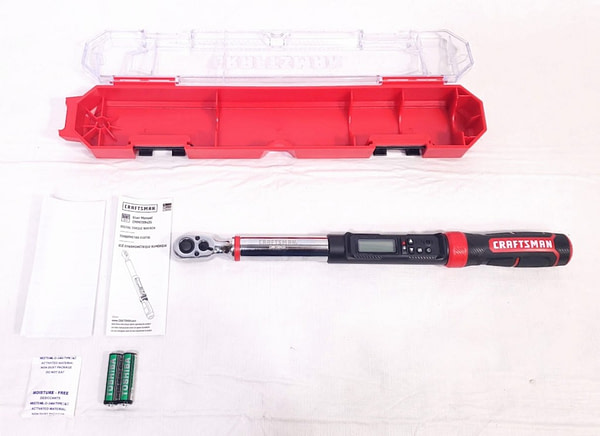 Craftsman CMMT99436 3/8-inch Drive Digital 100 LB Max Torque Wrench Wrenches