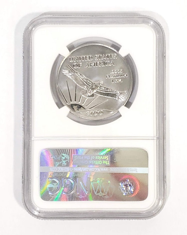1997-P $100 1OZ Platinum Eagle NGC MS69 US Coin US Coins