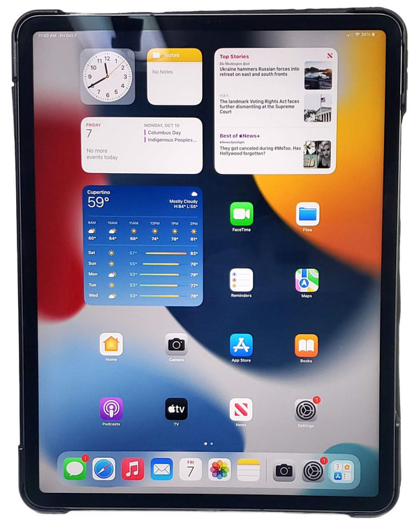 Apple iPad Pro 4th Gen 12.9″ Tablet (Wifi + Cellular, AT&T, 128GB, A2069) Tablet Computers