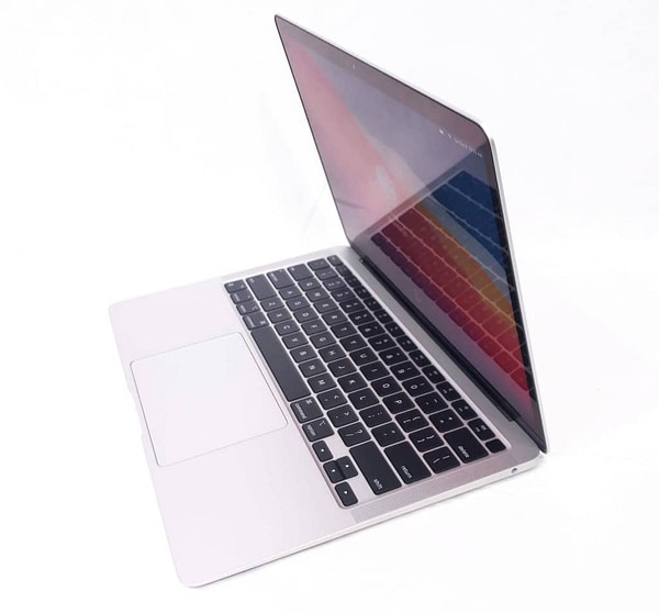 Apple MacBook Air 13.3″ Space Gray Laptop (M1, MGN73LL/A, A2337) Computers