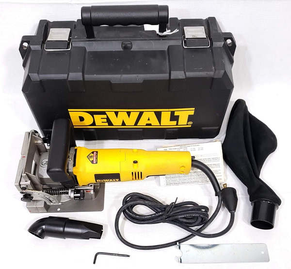 DEWALT DW682K 6.5A Heavy Duty Biscuit Plate Joiner Kit Power Tools