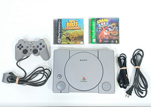 Original PlayStation 1 PS1 SCPH-7501 Gray Video Game Console Bundle Video Game Consoles