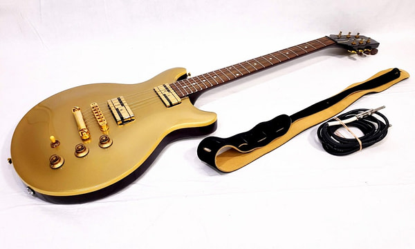 Hamer XT Series Sunburst Archtop Gold Top A/T P90 Electric Guitar Guitars