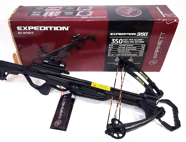 Barnett XP350 Expedition 350 Crossbow Package – 350 FPS Crossbows
