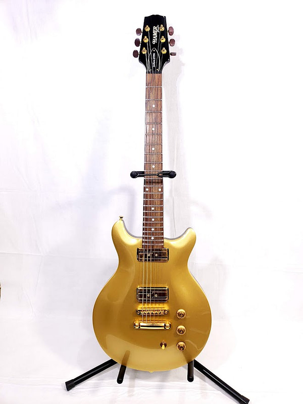 Hamer XT Series Sunburst Archtop Gold Top A/T P90 Electric Guitar Guitars