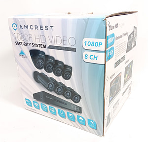 Amcrest ProHD AMD1080M 8 Channel Security System Security Cameras