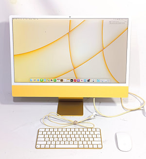 Apple A2438 Imac 2021 (23.5″, 8GB, 256GB SSD, M1) Desktop Computers