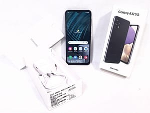Samsung Galaxy A23 5G (SM-A326U, Black, T-Mobile, 64GB) Electronics