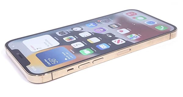 Apple iPhone 12 Pro Max (Unlocked, A2342, MG9D3LL/A, Gold, 128GB) Electronics