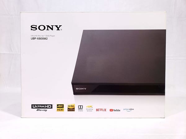 Sony UBP-X800M2 4K UHD Home Theater Streaming Blu-Ray Disc Player DVD & Blu-ray Players